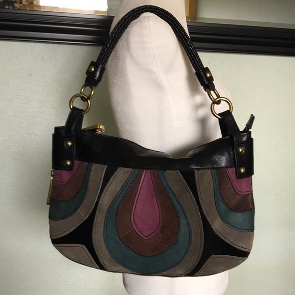 Fossil Handbags - Fossil fifty-four RARE multicolored shoulder bag